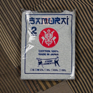 Samurai Renewed Edition Loopwheeled TShirt 2 Pack Heather Grey packed