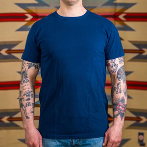 Samurai Renewed Edition Loopwheeled TShirt 2 Pack Navy worn front