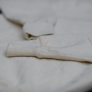 Samurai Jeans ‘Japanese Cotton’ Slub Yarn Sweatshirt – Kinari (Natural)