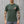 Samurai Club ‘Cho-Nin Ride’ 8,5oz Heavyweight Loopwheeled T-Shirt – Moss Green