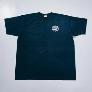 Samurai Jeans Fierce Warrior Heavy Loopwheeled TShirt Black front flat