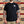 Samurai Jeans Fierce Warrior Heavy Loopwheeled TShirt Black worn front