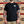 Samurai Jeans Fierce Warrior Heavy Loopwheeled TShirt Black worn front