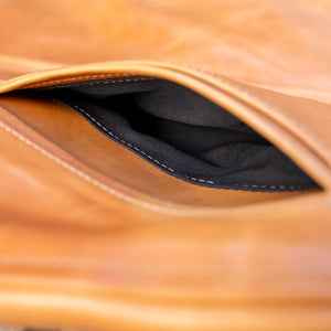 Simmons Bilt “Liberator” Leather Jacket – Natural Mustang Horsehide