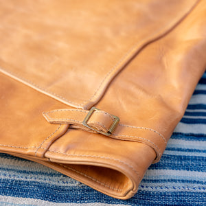 Simmons Bilt “Liberator” Leather Jacket – Natural Mustang Horsehide