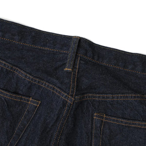 Spellbound 12oz Ultra-Soft Selvedge Jeans Rinsed Regular Straight Close Up Waist Backside