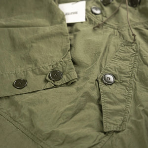Spellbound M43 Military Smock Army Green Close Up Sleeve and pocket