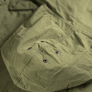 Spellbound M43 Military Smock Army Green Close Up Hood Backside