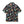 Star of Hollywood Modern Dobby Open Collar Shirt Black backside flat
