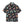 Star of Hollywood Modern Dobby Open Collar Shirt Black flat front