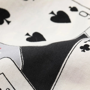 Star of Hollywood Playing Cards Aloha Shirt - Black