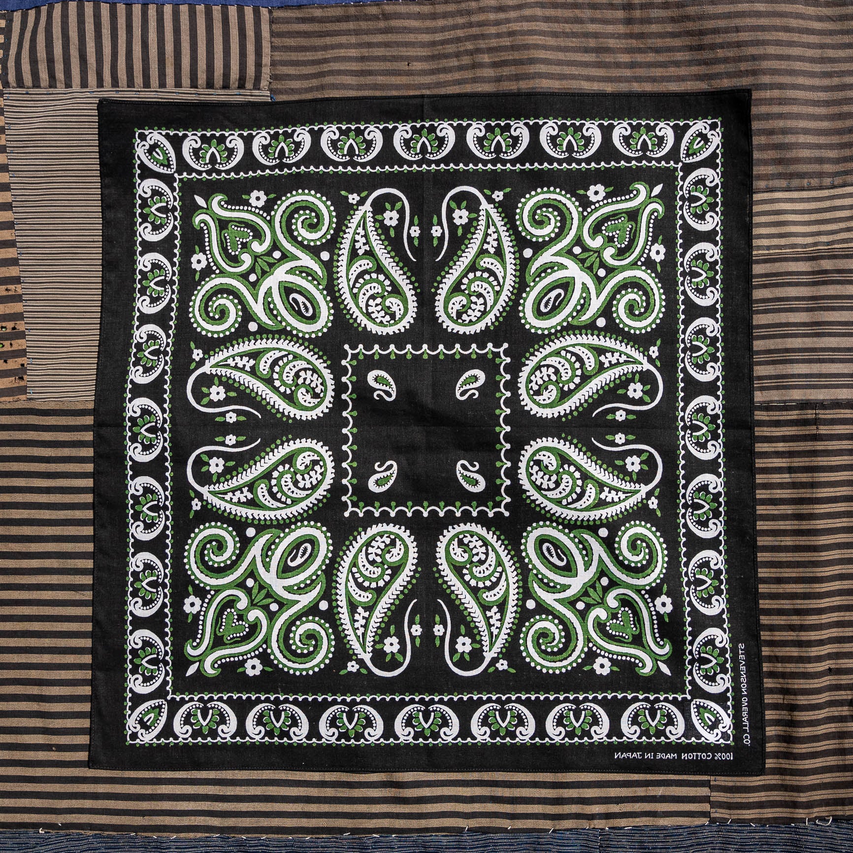 paisley pattern bandana