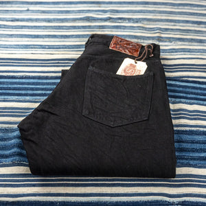 Stevenson Overall 150OSS 12oz Encinitas Jeans Black Regular Straight