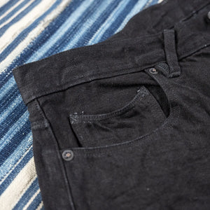 Stevenson Overall 150OSS 12oz Encinitas Jeans Black Regular Straight