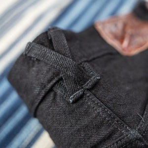 Stevenson Overall 150OSS 12oz Encinitas Jeans Black Regular Straight