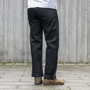 Stevenson Overall 150OSS 12oz Encinitas Jeans Black Regular Straight