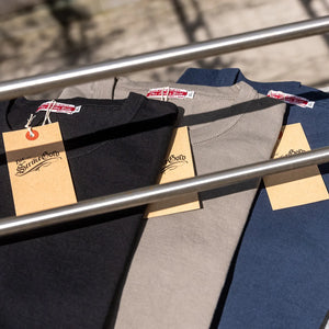 Strike Gold Heavy Loopwheeled TShirt mood shot 3 colors