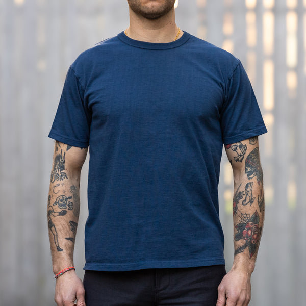 Strike Gold 7oz Loopwheeled T-Shirt – Navy