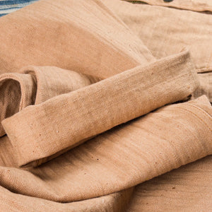 Studio D Artisan 1917 12oz Fox Cotton Baker Pants Natural Brown Regular Straight detail fabric