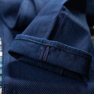 Studio DArtisan 1907 14oz Kasezome Sashiko Selvedge Jeans Regular Straight Deep Indigo detail selvedge