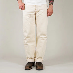 Studio D Artisan SD1001E 15oz GL3 Kinari Selvedge Jeans Ecru Regular Straight worn front