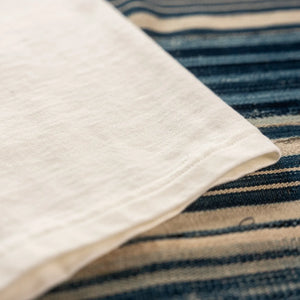 Studio D Artisan 8173 Suvin Gold Loopwheeled TShirt White detail hem