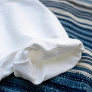 Studio D’Artisan SP-094 ‘Ishikawadai’ 1953 Loopwheeled Pocket T-Shirt - White / 45th Anniversary Collection