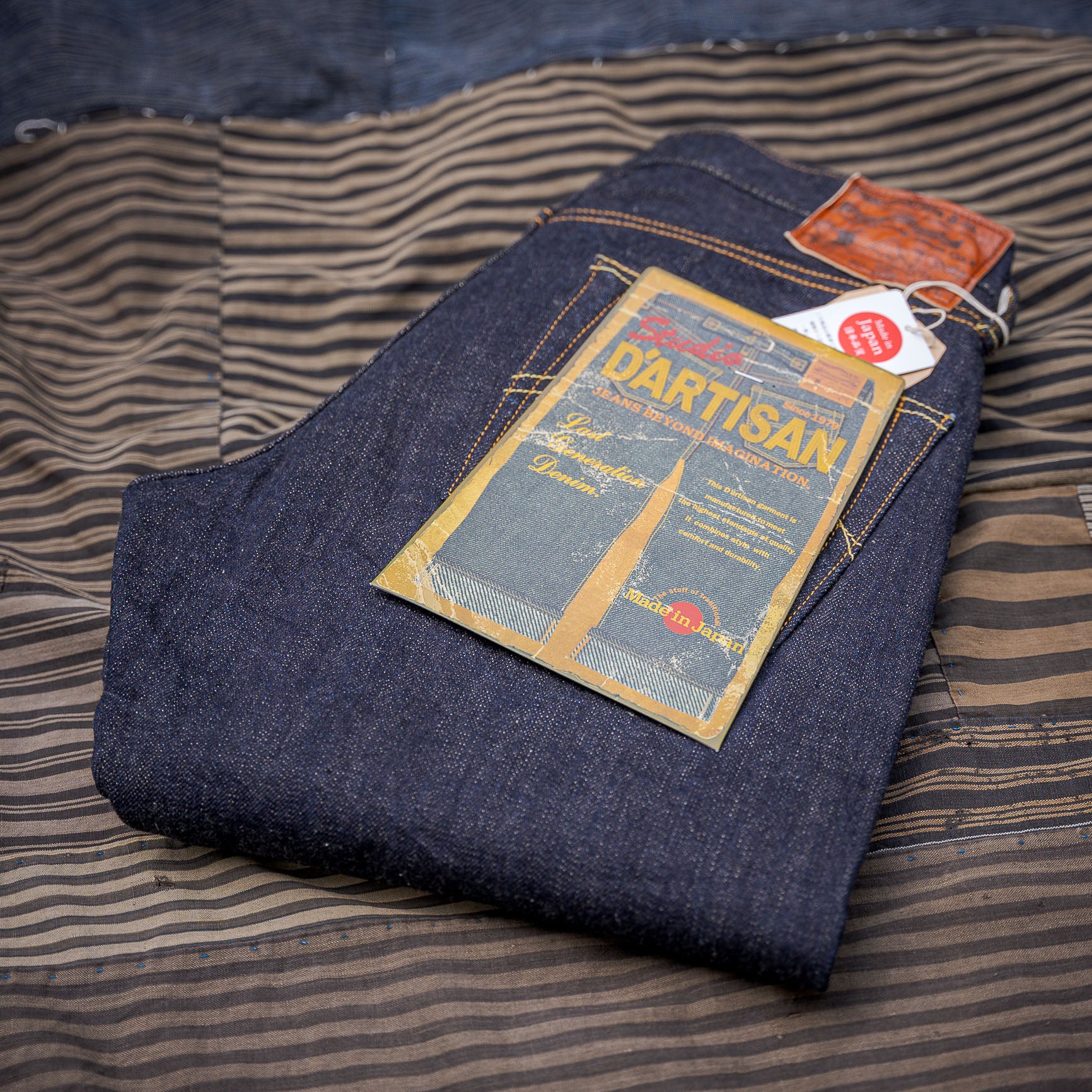 Studio D'artisan SD-908 14oz G3 Selvage Jeans – Relaxed Tapered