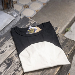 Studio DArtisan Kyoto Kurozome Dyed Crested T-shirt Black