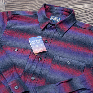 Studio D’Artisan 5707 ‘Tasogare’ Jacquard Shirt – Japanese Natural Dyes