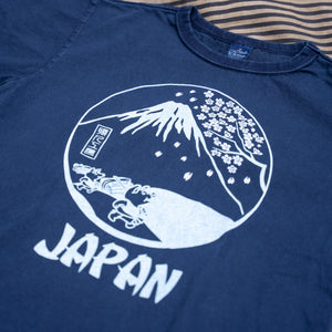 Studio D’Artisan “Japan” T-Shirt – 8097A Indigo Dyed