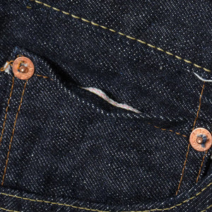 Sugar Cane 13oz Standard Denim 2025 Model Waist Overalls Wide Straight detail hidden selvedge detail