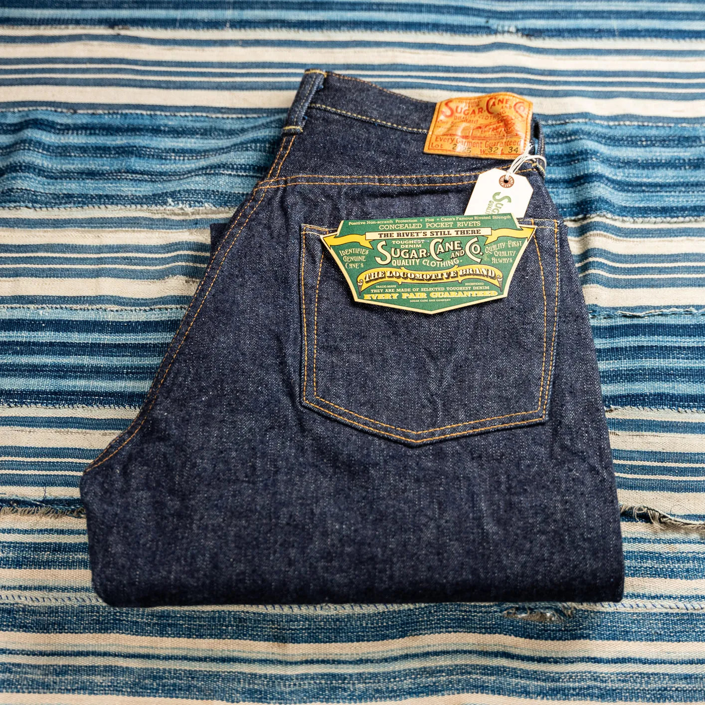 パンツ SUGAR CANE M41027 W32 Lee sugar-cane-13oz-standard-denim