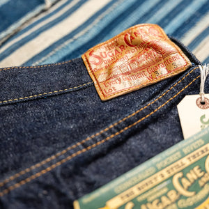 Sugar Cane 13oz ‘Standard Denim‘ 2025 Model Waist Overalls – Wide Straight
