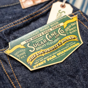 Sugar Cane 13oz ‘Standard Denim‘ 2025 Model Waist Overalls – Wide Straight