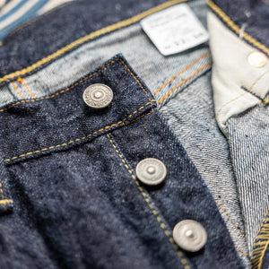 Sugar Cane 13oz ‘Standard Denim‘ 2025 Model Waist Overalls – Wide Straight