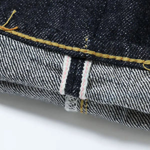 Sugar Cane 13oz Standard Denim 2025 Model Waist Overalls Wide Straight detail selvedge