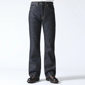 Sugar Cane 14oz Rodeoman Selvedge Denim Boot Cut worn front