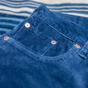 Sugar Cane 1947 9W Corduroy Pants – Ink Blue / Classic Straight