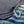 Sugar Cane Fiction Romance 5oz Check Work Shirt Indigo detail side gusset with run offs
