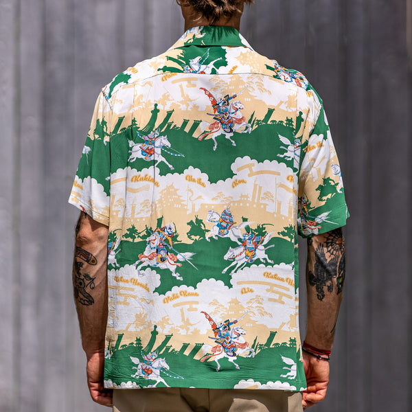 Sun Surf „The Sengoku Period” Aloha Shirt – Green