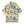 Sun Surf Japanese Quaint Rayon Kabe Crepe Hawaiian Shirt Yellow flat