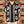 Sun Surf Oriental Border Rayon Hawaiian Shirt Black worn front