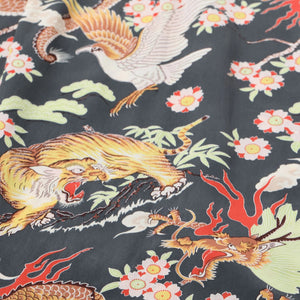 Sun Surf The Triangular Fight Hawaiian Shirt - Black