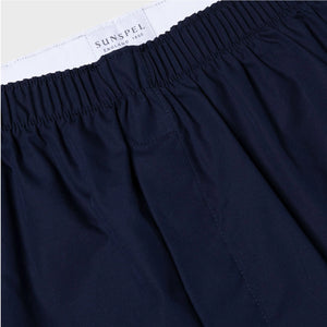 Sunspel Classic Boxer Shorts – Navy