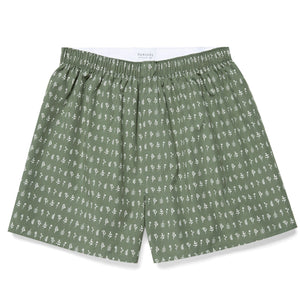 Sunspel Classic Woven Boxer Shorts – Thyme Mini Florals