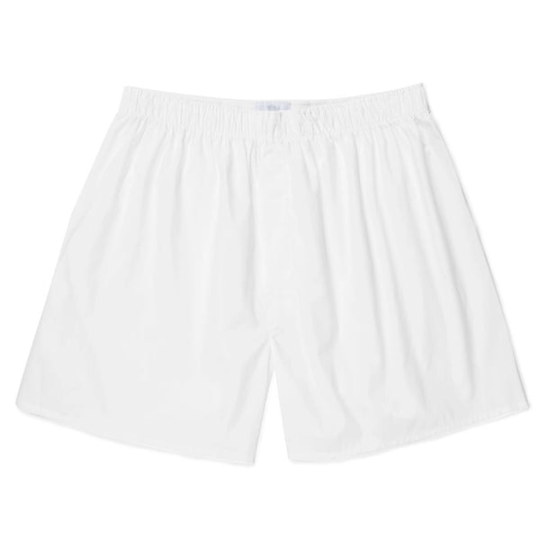 Sunspel Woven Boxer Short – White