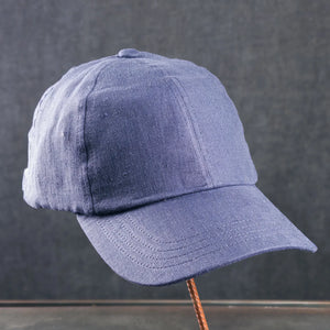 Sunspel Linen Cap Light Navy