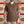 Sunspel Linen Pique Polo Shirt Dark Walnut worn front