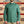 Sunspel Linen Shirt Bright Green worn front
